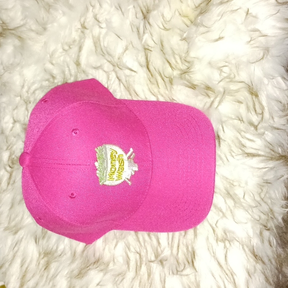 Pink Money Wash Dad Hat - Picture 2 of 4